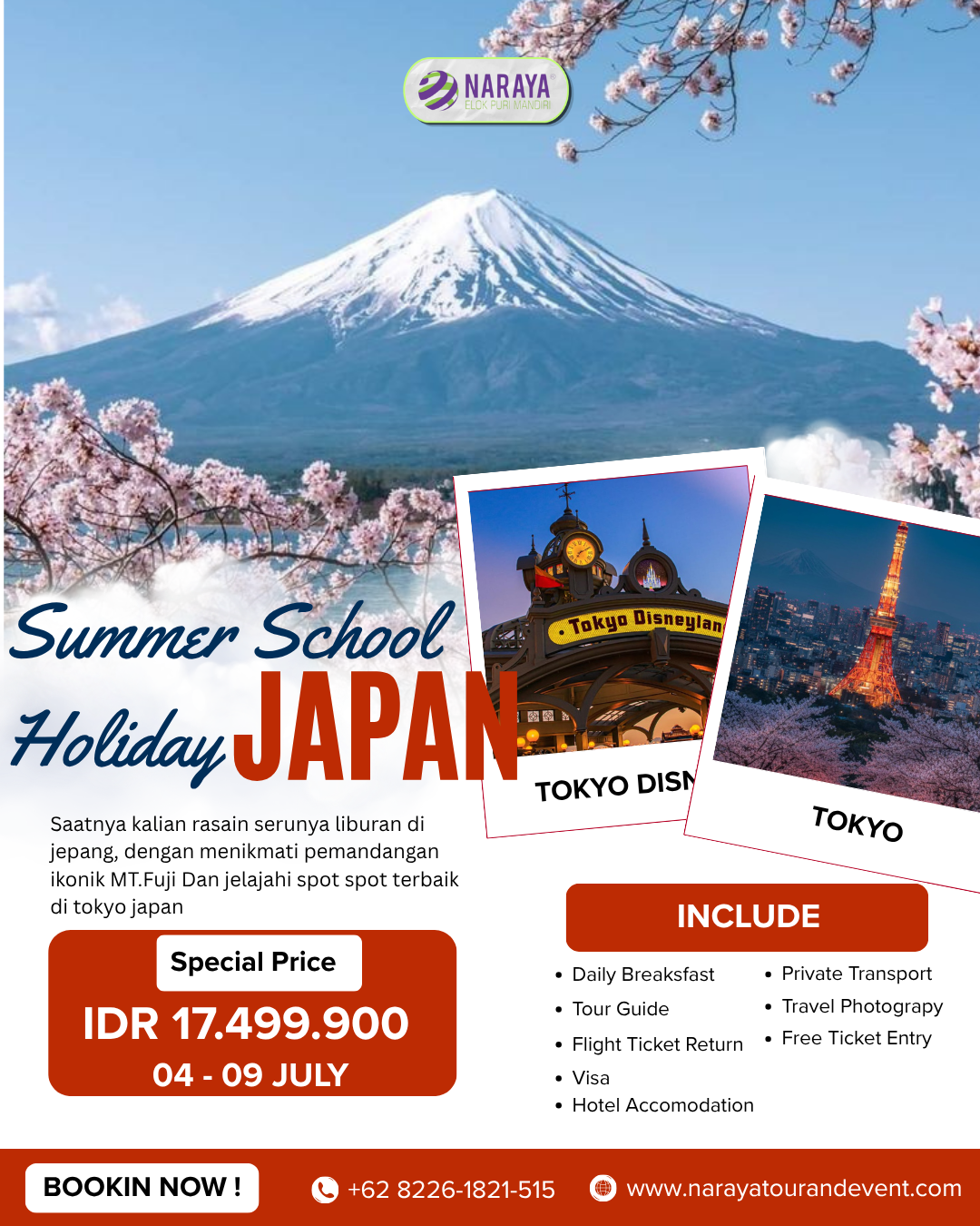 SUMMER HOLIDAY JAPAN!